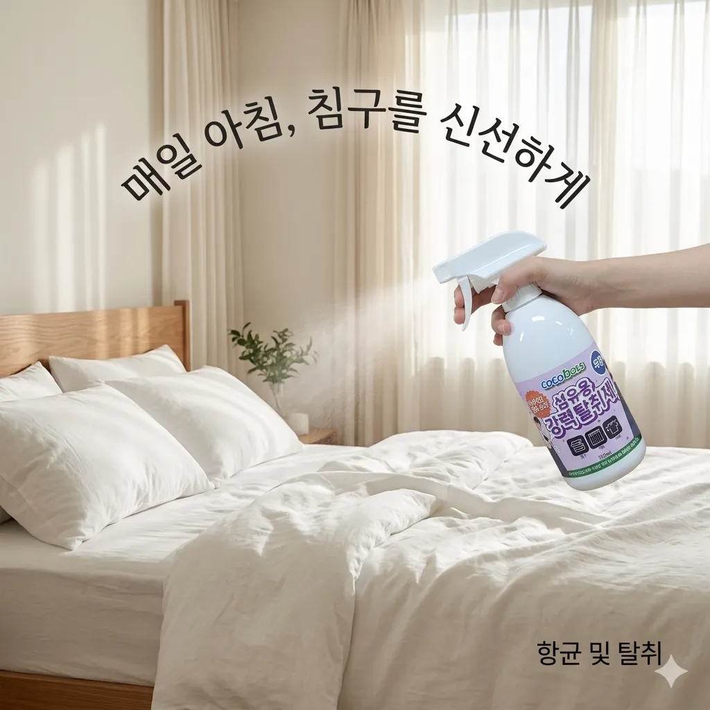 cocopep bedding spray lifestyle