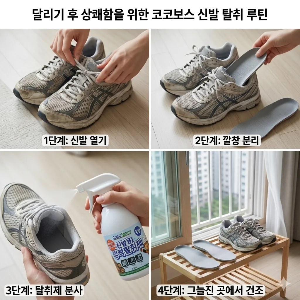 러닝화 냄새 관리 제품 코코슈를 중심으로 한 일상 관리 루틴