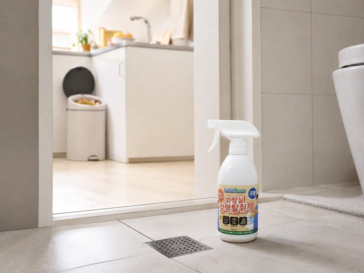 cocoroom bathroom drain food waste odor