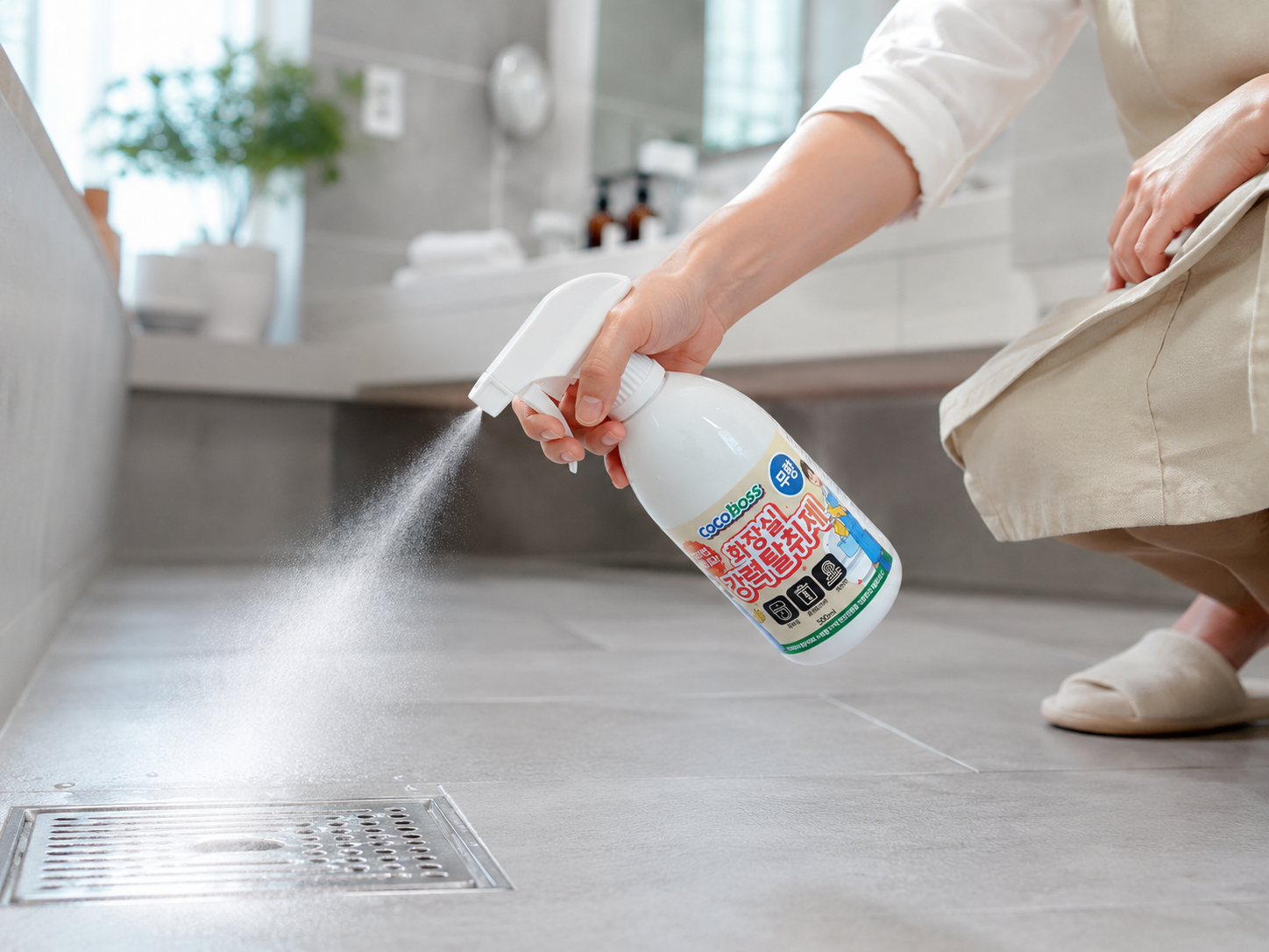 cocoroom sewer smell spray bathroom